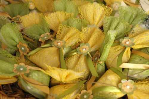 Matrimonio giallo e verde