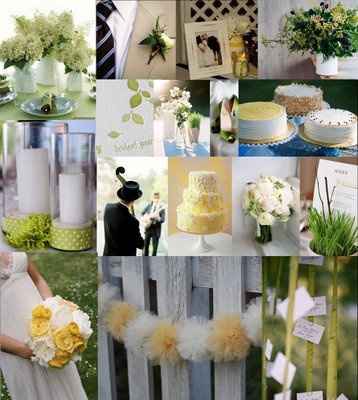 Matrimonio giallo e verde