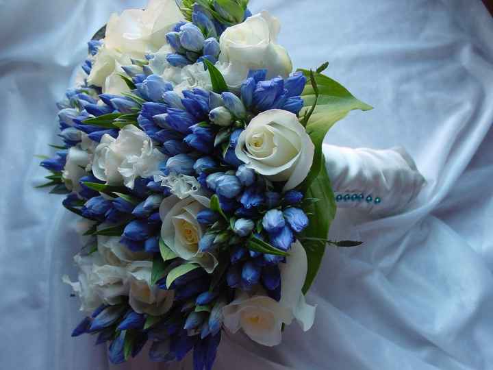 Nozze bianche e blu