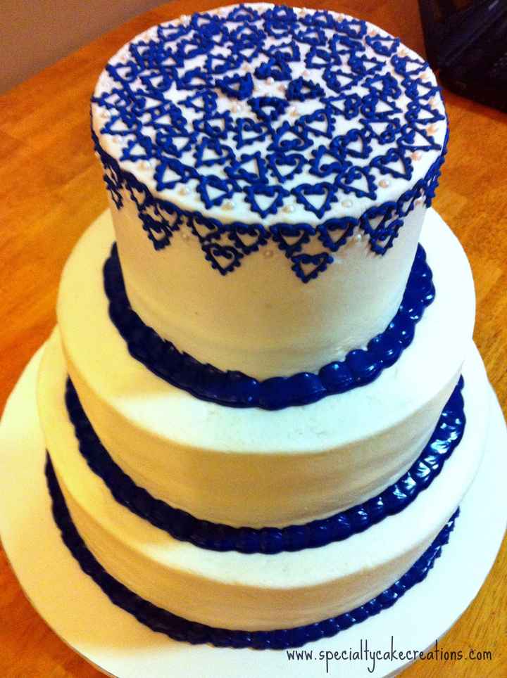 Matrimonio bianco e blu