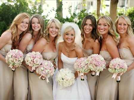 Fiori sposa e damigelle di nozze