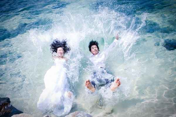 Trash the Dress matrimonio
