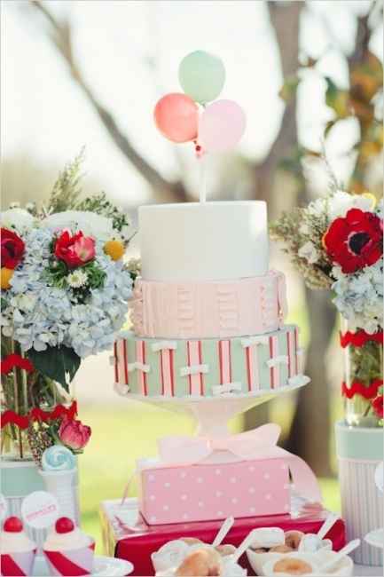 Lancio dei palloncini matrimonio