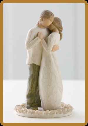 Caketopper matrimonio