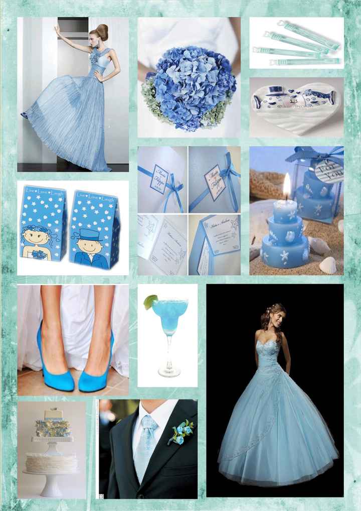 Matrimonio in azzurro