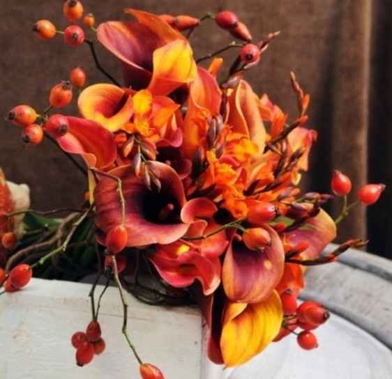 Bouquet sposa bacche