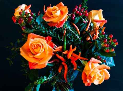 Bouquet peperoncini