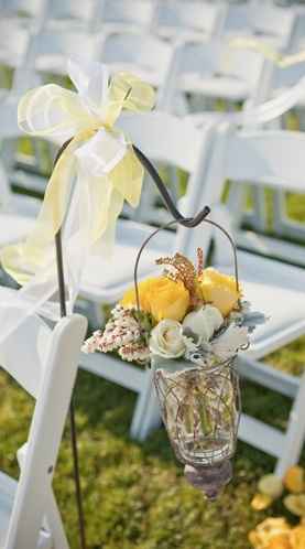 Matrimonio estate giallo