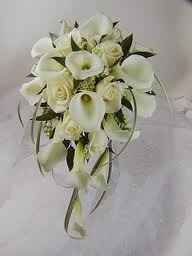 Bouquet sposa tulipani e calle