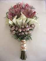 Bouquet sposa tulipani e calle