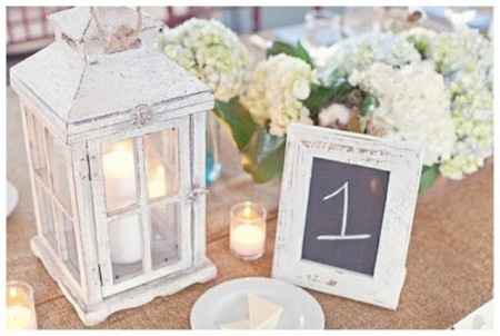 Idee segnaposto matrimonio shabby chic