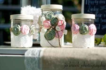 Idee segnaposto matrimonio shabby chic