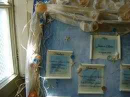 Tableau nozze tema mare