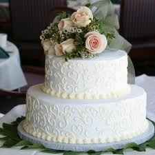 Torta nuziale bianco verde rosa