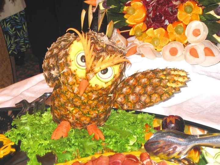 Buffet frutta nozze