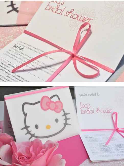 Bridal Shower Hello Kitty