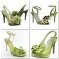 Scarpe sposa verdi