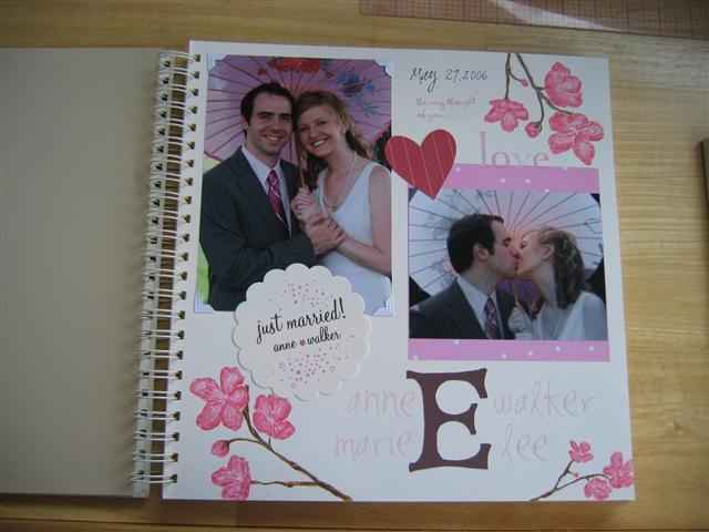 Scrapbooking per matrimonio