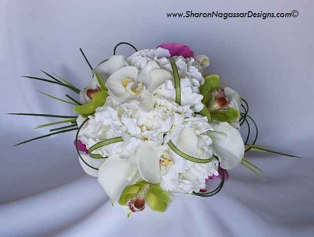 Matrimonio bianco fucsia