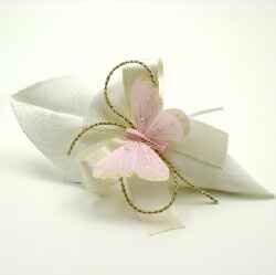 Sacchetto portaconfetti matrimonio farfalle