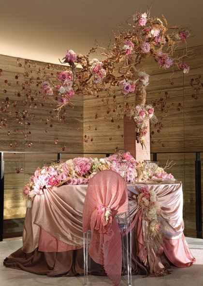 Allestimenti floreali tavoli matrimonio
