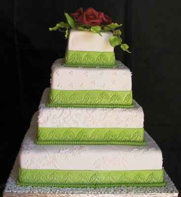 Matrimonio bianco e verde