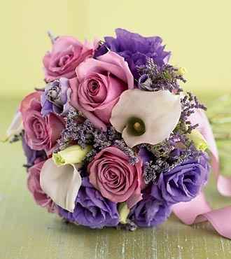 Bouquet lavanda calle