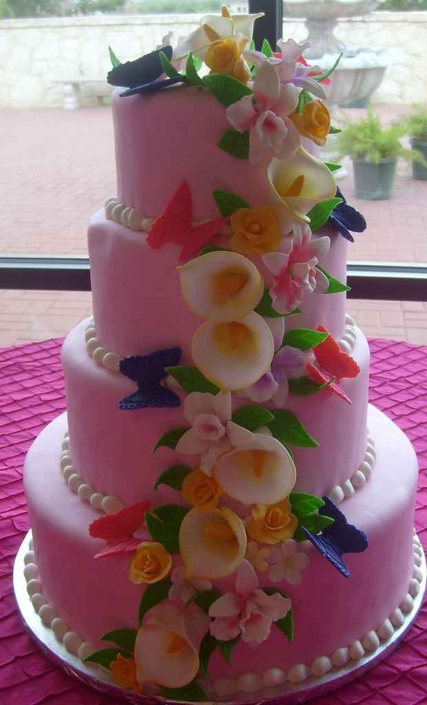 Matrimonio fiori farfalle