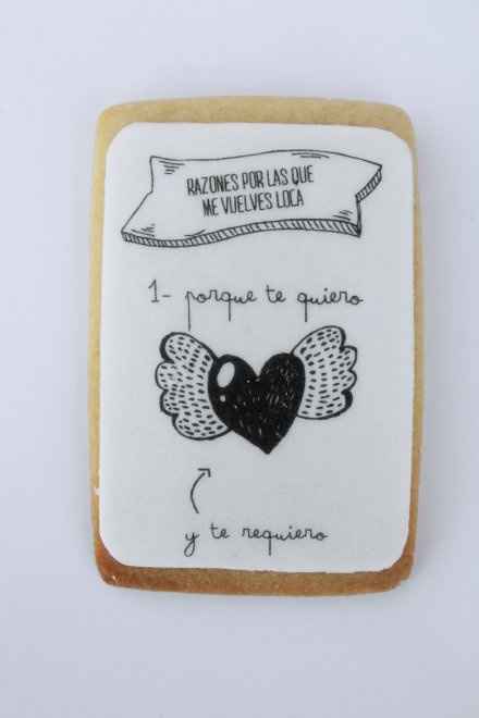 Biscotti amorosi per anniversario di matrimonio