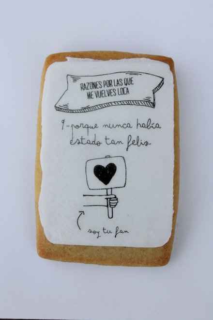 Biscotti amorosi per anniversario di matrimonio