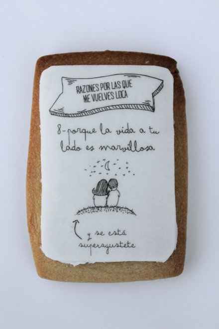 Biscotti amorosi per anniversario di matrimonio