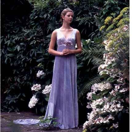 Abito da sposa lilla