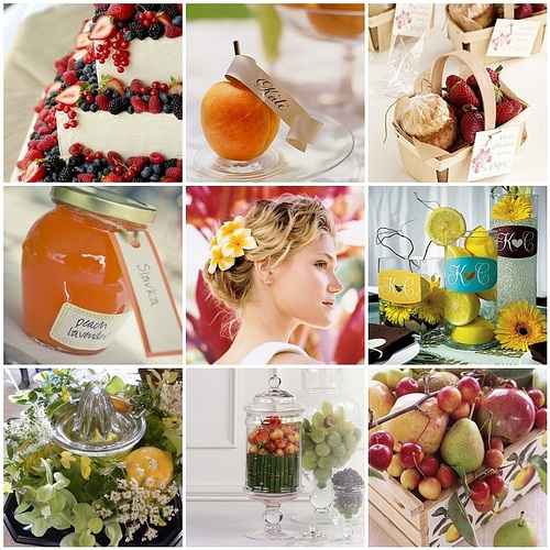 Centrotavola frutta matrimonio