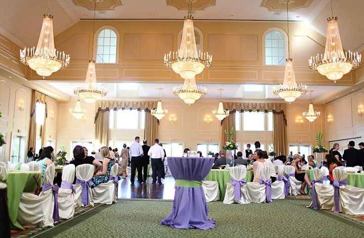Matrimonio lilla verde