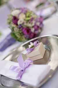 Matrimonio lilla verde