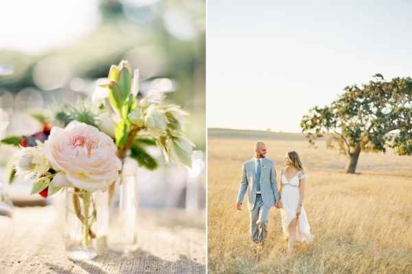 Matrimonio lilla verde