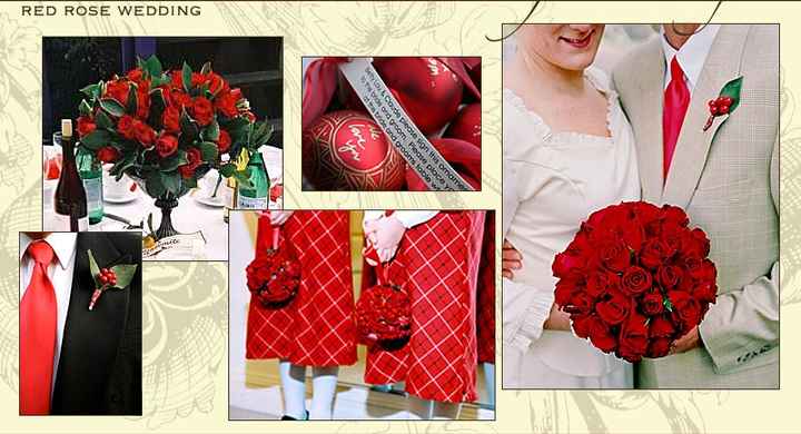 Matrimonio tema rose