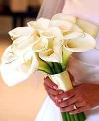 Bouquet da sposa calle bianche