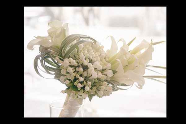 Bouquet da sposa calle bianche