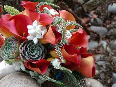 Addobbo floreale matrimonio in Comune