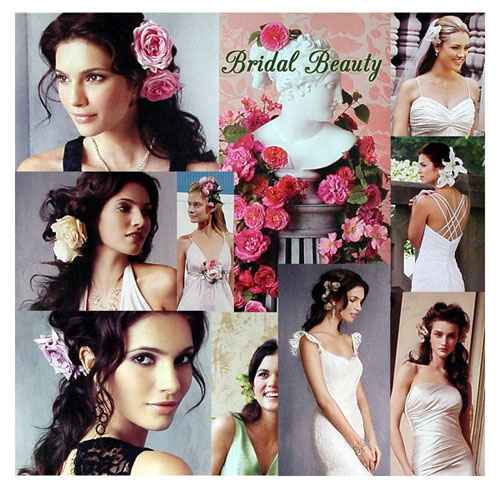 Acconciatura sposa con fiore