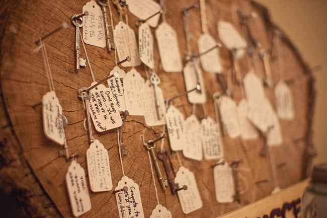 Decorazioni matrimonio bosco