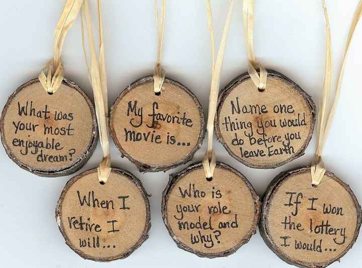 Decorazioni matrimonio bosco