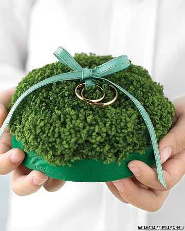 Cuscino portafedi ecologico