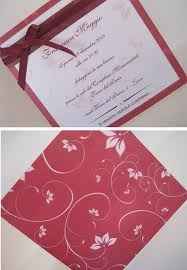 Partecipazioni matrimonio rosse