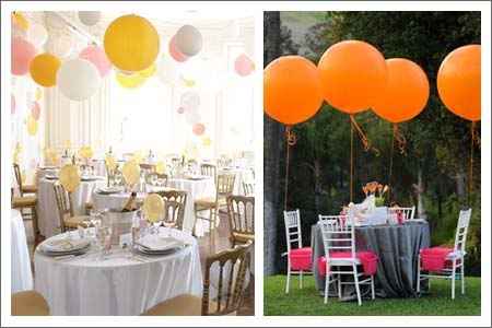 Decorazione matrimonio palloncini