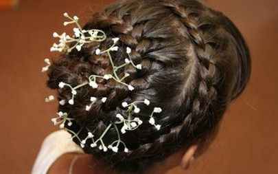Capelli raccolti sposa