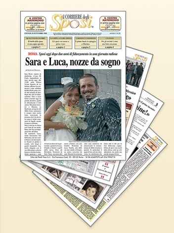 Il corriere degli sposi matrimonio