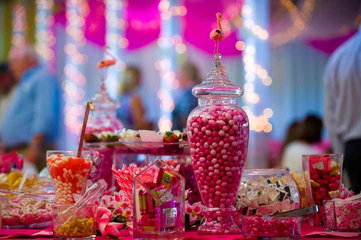 Buffet caramelle matrimonio
