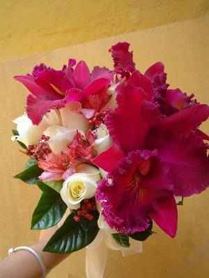 Fiori sposa orchidee